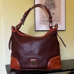 Dooney & Bourke Pebbled Grain Hobo